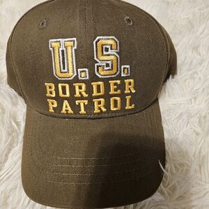 U.S. Border Patrol Embroidered Brown Cap